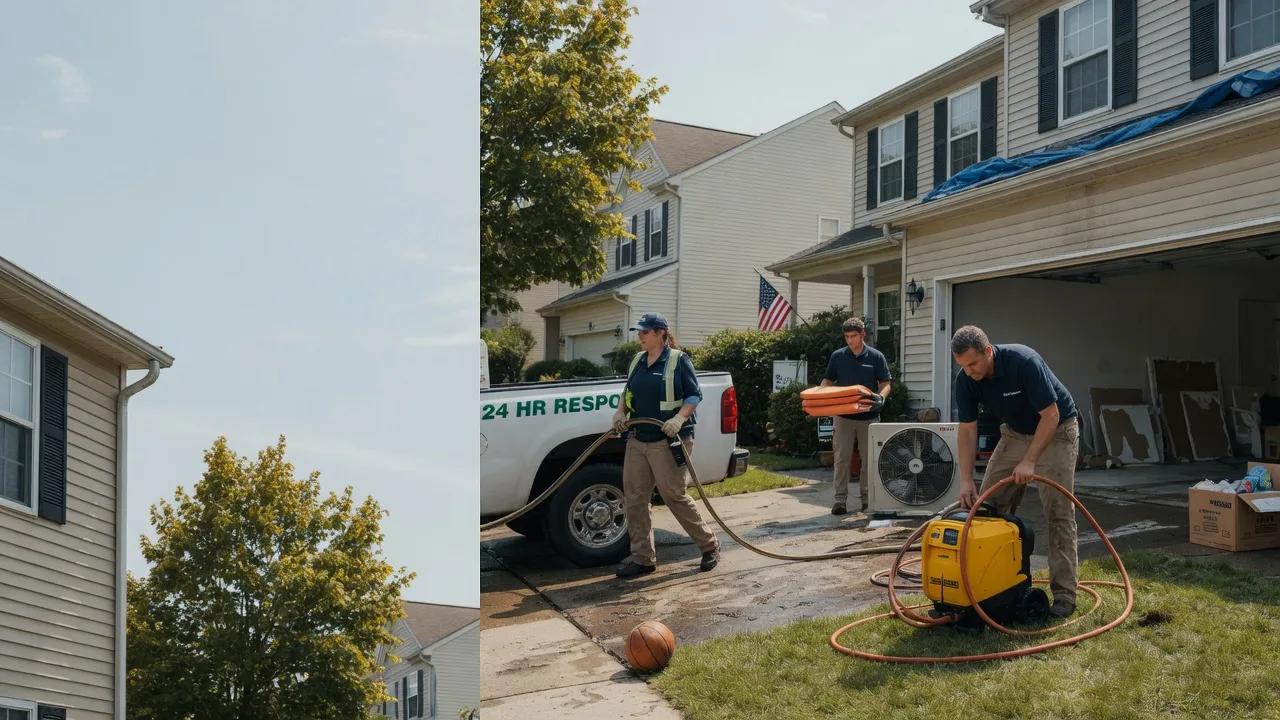Emergency Water Damage Restoration in Bentonville, OH near me